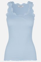 【ロサムンド/ROSEMUNDE】のレース付き タンクトップ シルクコットン ヘザースカイ|ID: prp329100003909942 ipo3291000000037281289