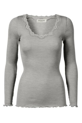 【ロサムンド/ROSEMUNDE】のレース付き プルオーバー シルクコットン 人気、トレンドファッション・服の通販 founy(ファニー) ファッション Fashion レディースファッション Fashion for Women 下着・ランジェリー Lingerie & Intimates その他ランジェリー・インナーアイテム Other Lingerie / Intimates トップス・カットソー Cut & Sew Tops インナー Innerwear シルク Silk, 100% Silk フィット Fit, Slim Fit フェミニン Feminine, Girly フリル Frill, Ruffle ホールガーメント WholeGarment, Seamless Knit ランジェリー Lingerie, Intimate Wear レース Lace, Lace Fabric 冬 Winter / This Winter 夏 Summer 長袖 Long Sleeve, Full Sleeve |ID:prp329100003909949