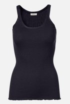 【ロサムンド/ROSEMUNDE】のシンプル タンクトップ シルクコットン ネイビー|ID: prp329100003909952 ipo3291000000036969047