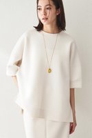 【ウィムガゼット/Whim Gazette】の半袖ダンボールプルオーバー 人気、トレンドファッション・服の通販 founy(ファニー) ファッション Fashion レディースファッション Fashion for Women トップス・カットソー Cut & Sew Tops シャツ・ブラウス・オフィスカジュアル Elegant Blouses & Button-Ups ロングTシャツ・Tシャツ Longline T-Shirts & Tees カジュアルプルオーバー・ニットトップス Pullovers & Knit Tops / Casual Pullovers カットソー・ベーシックTシャツ Cut-and-Sewn Tops / Stretch Tees & Basics ショート Short, Short Length スタイリッシュ Stylish, Fashionable スリット Slit, Slit Detail スリーブ Sleeve, Long Sleeve / Short Sleeve バランス Balance, Style Balance フォルム Silhouette, Form 再入荷 Restock / Back in Stock 半袖 Short Sleeve, Half Sleeve 夏 Summer 春 Spring S/S・春夏 SS, Spring/Summer, Warm Season |ID:prp329100003909953