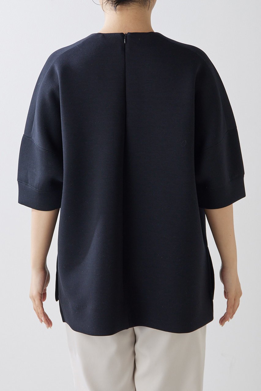 【ウィムガゼット/Whim Gazette】の半袖ダンボールプルオーバー 人気、トレンドファッション・服の通販 founy(ファニー) 　ファッション　Fashion　レディースファッション　Fashion for Women　トップス・カットソー　Cut & Sew Tops　シャツ・ブラウス・オフィスカジュアル　Elegant Blouses & Button-Ups　ロングTシャツ・Tシャツ　Longline T-Shirts & Tees　カジュアルプルオーバー・ニットトップス　Pullovers & Knit Tops / Casual Pullovers　カットソー・ベーシックTシャツ　Cut-and-Sewn Tops / Stretch Tees & Basics　ショート　Short, Short Length　スタイリッシュ　Stylish, Fashionable　スリット　Slit, Slit Detail　スリーブ　Sleeve, Long Sleeve / Short Sleeve　バランス　Balance, Style Balance　フォルム　Silhouette, Form　再入荷　Restock / Back in Stock　半袖　Short Sleeve, Half Sleeve　夏　Summer　春　Spring　S/S・春夏　SS, Spring/Summer, Warm Season　other-8|ID: prp329100003909953 ipo3291000000032732043