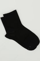 【マルティニーク/martinique】の【BLEUFORET】ピコディテールアンクルソックス ブラック|ID: prp329100003909966 ipo3291000000032816992