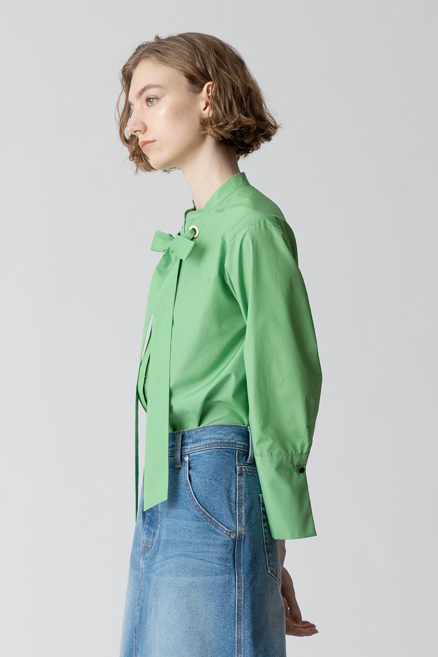 【アルアバイル/allureville】のTCタイプライタータイブラウス 人気、トレンドファッション・服の通販 founy(ファニー) 　ファッション　Fashion　レディースファッション　Fashion for Women　トップス・カットソー　Cut & Sew Tops　シャツ・ブラウス・オフィスカジュアル　Elegant Blouses & Button-Ups　スリーブ　Sleeve, Long Sleeve / Short Sleeve　ファブリック　Fabric, Textile　ロング　Long, Long-Length　other-8|ID: prp329100003909974 ipo3291000000032911067