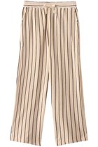 【オールド イングランド/OLD ENGLAND】の【Bongusta】イージーパンツ 人気、トレンドファッション・服の通販 founy(ファニー) ファッション Fashion レディースファッション WOMEN パンツ Pants おすすめ Recommend ストライプ Stripe リゾート Resort リラックス Relax エレガント 上品 Elegant thumbnail クリーム/インク|ID: prp329100003912533 ipo3291000000025820232