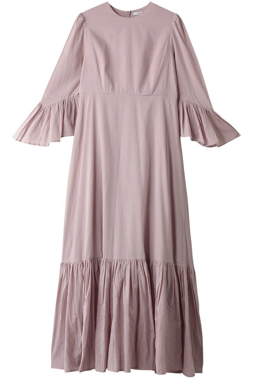 【マリハ/MARIHA】の木陰のドレス 人気、トレンドファッション・服の通販 founy(ファニー) 　ファッション　Fashion　レディースファッション　Fashion for Women　ワンピース　Dresses　フォーマル・パーティードレス・結婚式用ドレス　Elegant & Casual Dresses　チュニック　Tunic Tops & Dresses　ギャザー　Gathered, Ruffled　スリーブ　Sleeve, Long Sleeve / Short Sleeve　チュニック　Tunic, Long Top　ドレス　Dress, One-Piece　バランス　Balance, Style Balance　フリル　Frill, Ruffle　ロマンティック　Romantic, Feminine Style　ロング　Long, Long-Length　夏　Summer　春　Spring　S/S・春夏　SS, Spring/Summer, Warm Season　 other-1|ID: prp329100003912542 ipo3291000000032916844