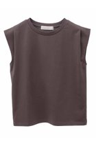 【トランテアン ソン ドゥ モード/31 Sons de mode】のノースリーブタックTシャツ チャコールグレー|ID: prp329100003912576 ipo3291000000029920832