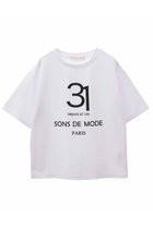 【トランテアン ソン ドゥ モード/31 Sons de mode】のナンバーロゴTシャツ オフホワイト|ID:prp329100003912578