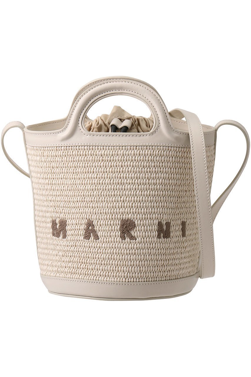 【マルニ/MARNI】のTROPICALIA 2wayミニバケット インテリア・キッズ・メンズ・レディースファッション・服の通販 founy(ファニー) 　ファッション　Fashion　レディースファッション　WOMEN　コンパクト　Compact　コンビ　Combination　フォルム　Form　ラウンド　Round　人気　Popularity　夏　Summer　春　Spring　S/S・春夏　Ss・Spring/Summer　シェル|ID: prp329100003912623 ipo3291000000032049657