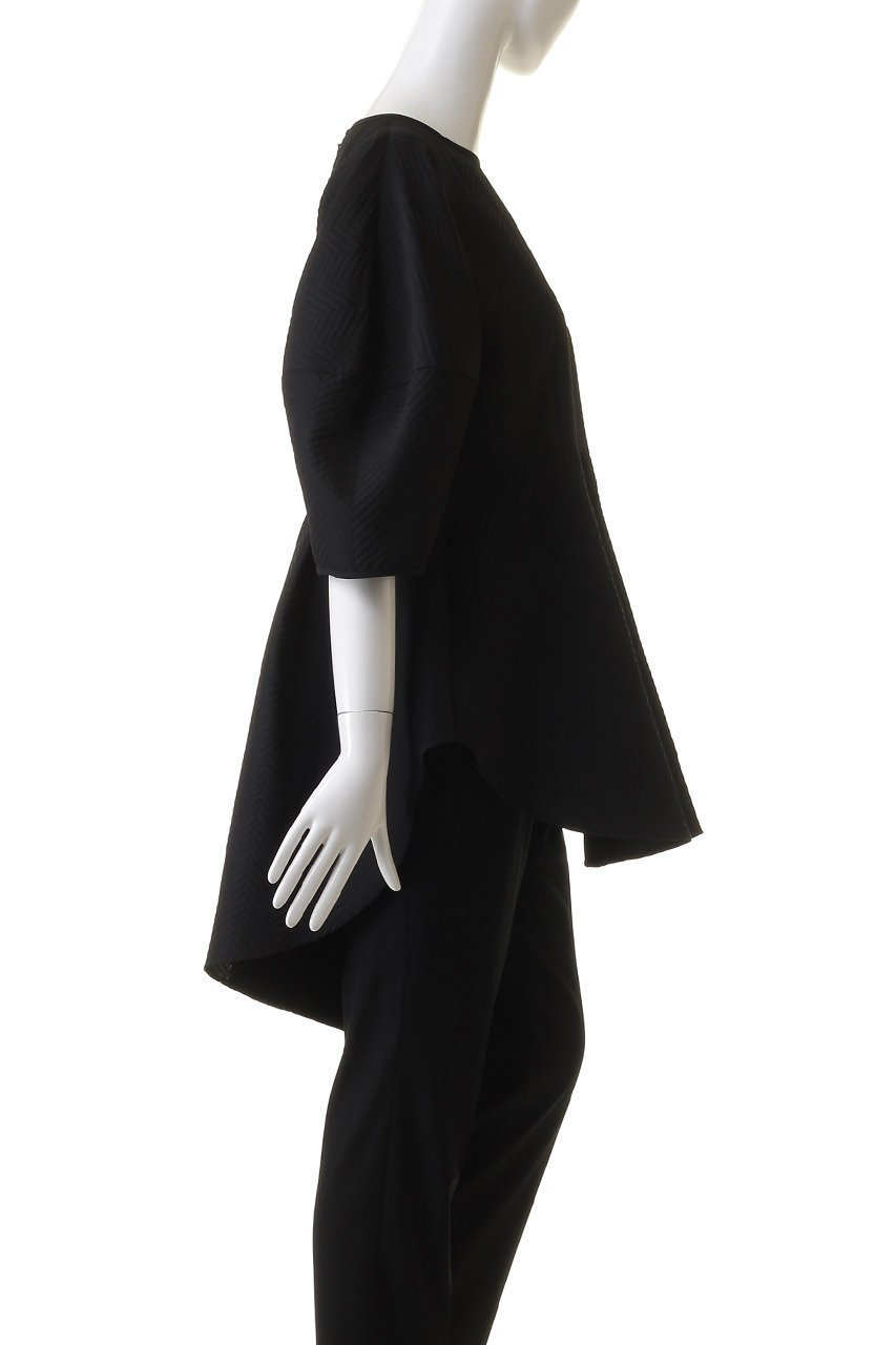 【ル フィル/LE PHIL】のへリンボンジャガードブラウス 人気、トレンドファッション・服の通販 founy(ファニー) 　ファッション　Fashion　レディースファッション　WOMEN　トップス・カットソー　Tops/Tshirt　シャツ/ブラウス　Shirts/Blouses　ショート　Short　ジャカード　Jacquard　スリーブ　Sleeve　フィット　Fit　フレア　Flare　other-3|ID: prp329100003912700 ipo3291000000031464618