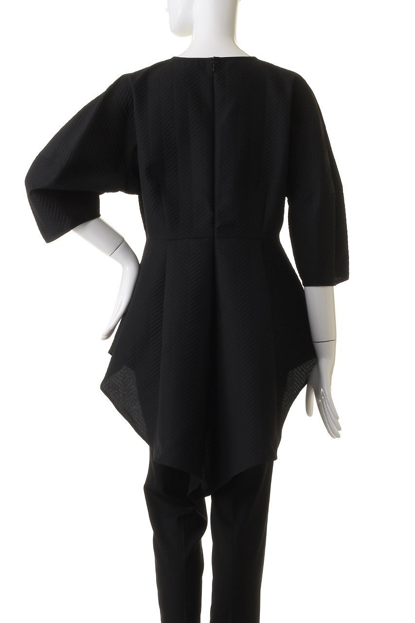 【ル フィル/LE PHIL】のへリンボンジャガードブラウス 人気、トレンドファッション・服の通販 founy(ファニー) 　ファッション　Fashion　レディースファッション　WOMEN　トップス・カットソー　Tops/Tshirt　シャツ/ブラウス　Shirts/Blouses　ショート　Short　ジャカード　Jacquard　スリーブ　Sleeve　フィット　Fit　フレア　Flare　other-4|ID: prp329100003912700 ipo3291000000031464620