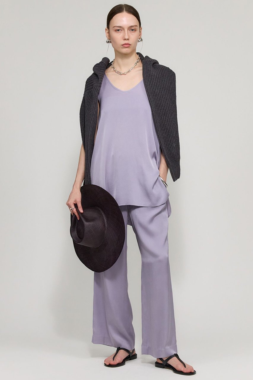 【カオス/Chaos】のシルシャーパンツ 人気、トレンドファッション・服の通販 founy(ファニー) 　ファッション　Fashion　レディースファッション　Fashion for Women　パンツ　Pants & Trousers　サテン　Satin, Glossy Fabric　ジョーゼット　Georgette, Semi-Sheer Fabric　ストレッチ　Stretch, Stretchy Fabric　ボトム　Bottoms, Lower Wear　ラグジュアリー　Luxury, Elegant　人気　Popular, Best Seller　夏　Summer　other-2|ID: prp329100003914156 ipo3291000000032820374