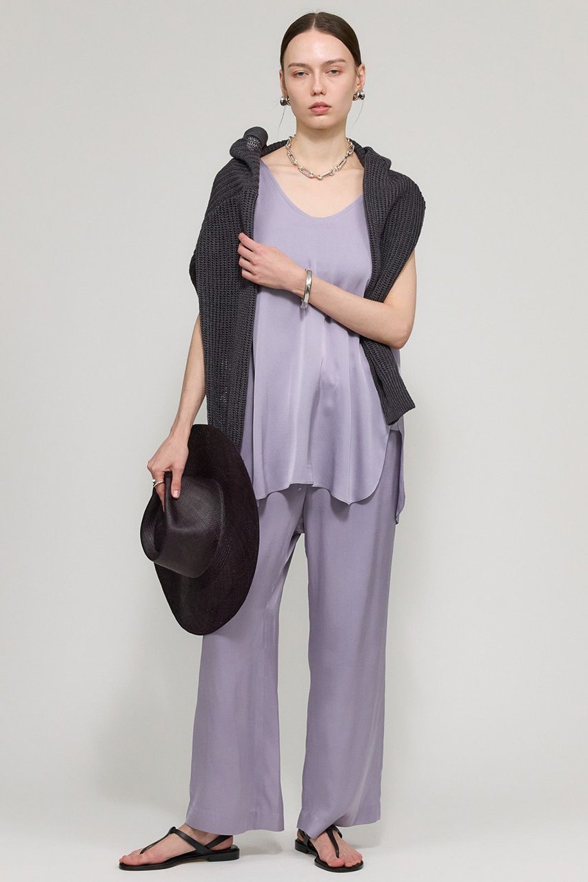 【カオス/Chaos】のシルシャーパンツ 人気、トレンドファッション・服の通販 founy(ファニー) 　ファッション　Fashion　レディースファッション　Fashion for Women　パンツ　Pants & Trousers　サテン　Satin, Glossy Fabric　ジョーゼット　Georgette, Semi-Sheer Fabric　ストレッチ　Stretch, Stretchy Fabric　ボトム　Bottoms, Lower Wear　ラグジュアリー　Luxury, Elegant　人気　Popular, Best Seller　夏　Summer　other-3|ID: prp329100003914156 ipo3291000000032820375