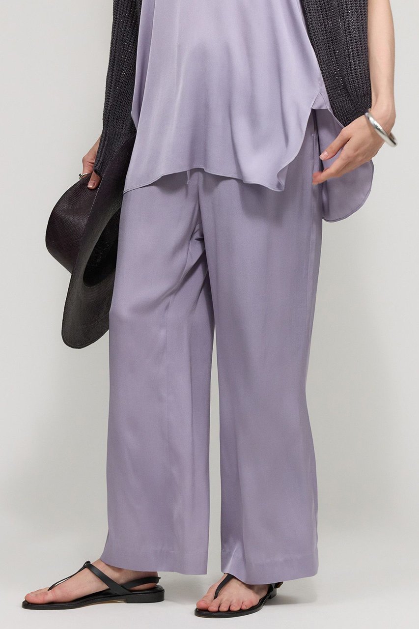 【カオス/Chaos】のシルシャーパンツ 人気、トレンドファッション・服の通販 founy(ファニー) 　ファッション　Fashion　レディースファッション　Fashion for Women　パンツ　Pants & Trousers　サテン　Satin, Glossy Fabric　ジョーゼット　Georgette, Semi-Sheer Fabric　ストレッチ　Stretch, Stretchy Fabric　ボトム　Bottoms, Lower Wear　ラグジュアリー　Luxury, Elegant　人気　Popular, Best Seller　夏　Summer　other-8|ID: prp329100003914156 ipo3291000000032820380