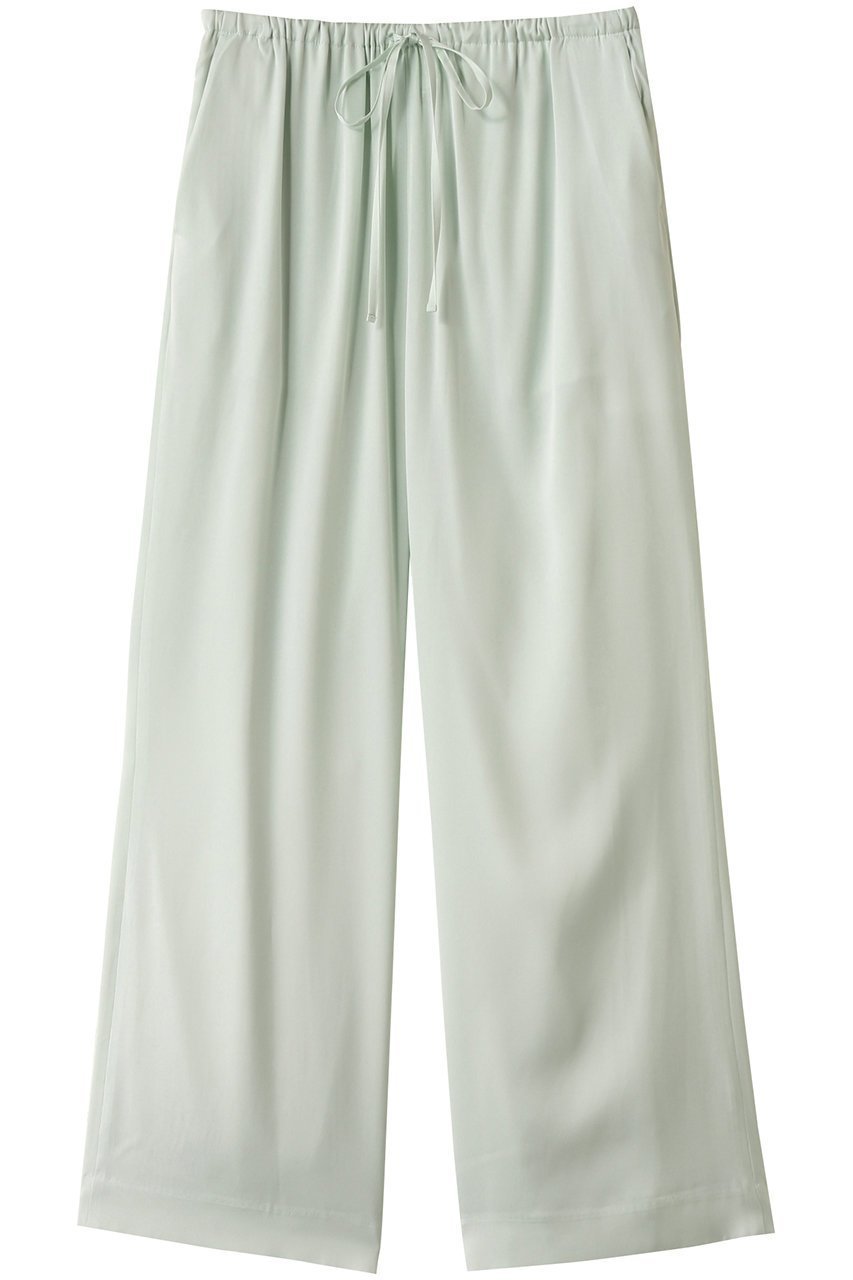 【カオス/Chaos】のシルシャーパンツ インテリア・キッズ・メンズ・レディースファッション・服の通販 founy(ファニー) 　ファッション　Fashion　レディースファッション　Fashion for Women　パンツ　Pants & Trousers　サテン　Satin, Glossy Fabric　ジョーゼット　Georgette, Semi-Sheer Fabric　ストレッチ　Stretch, Stretchy Fabric　ボトム　Bottoms, Lower Wear　ラグジュアリー　Luxury, Elegant　人気　Popular, Best Seller　夏　Summer　グリーン|ID: prp329100003914156 ipo3291000000035298909