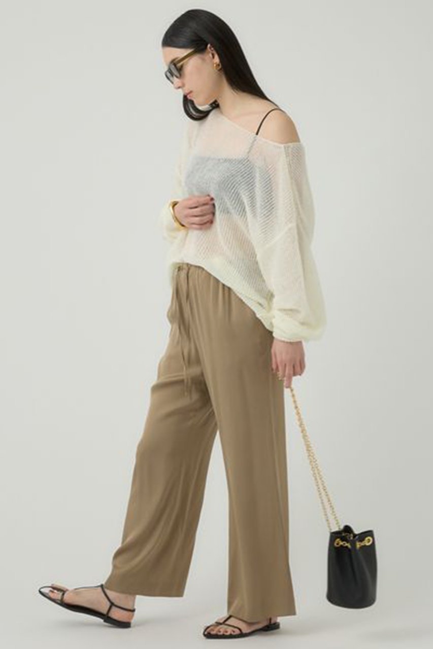 【カオス/Chaos】のシルシャーパンツ 人気、トレンドファッション・服の通販 founy(ファニー) 　ファッション　Fashion　レディースファッション　Fashion for Women　パンツ　Pants & Trousers　サテン　Satin, Glossy Fabric　ジョーゼット　Georgette, Semi-Sheer Fabric　ストレッチ　Stretch, Stretchy Fabric　ボトム　Bottoms, Lower Wear　ラグジュアリー　Luxury, Elegant　人気　Popular, Best Seller　夏　Summer　other-3|ID: prp329100003914156 ipo3291000000035438544