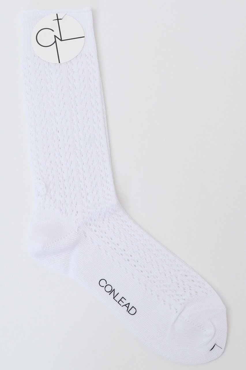 【マルティニーク/martinique】の【CONLEAD】クロシェ風レースソックス 人気、トレンドファッション・服の通販 founy(ファニー) 　ファッション　Fashion　レディースファッション　Fashion for Women　ソックス&靴下　Socks & Hosiery　レッグウェア・ストッキング　Legwear & Hosiery　クロシェ　Crochet, Knitted Lace　シンプル　Simple, Minimal　ソックス　Socks, Hosiery　レース　Lace, Lace Fabric　 other-1|ID: prp329100003914179 ipo3291000000032846200