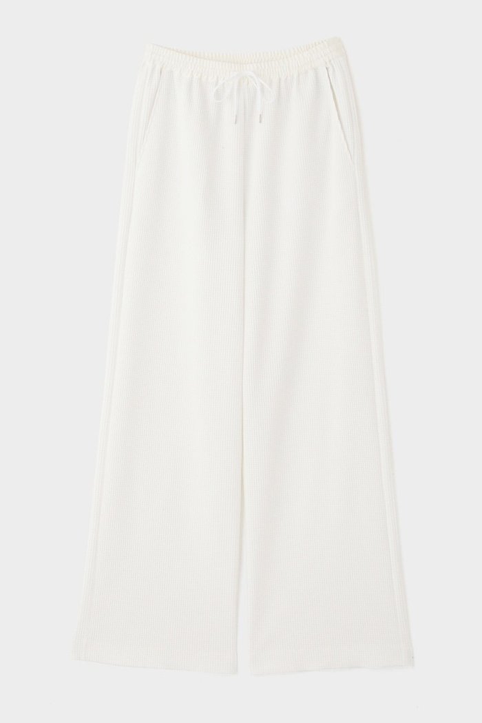 【ル フィル/LE PHIL】のテックワッフルパンツ インテリア・キッズ・メンズ・レディースファッション・服の通販 founy(ファニー) https://founy.com/ ファッション Fashion レディースファッション WOMEN パンツ Pants サテン Satin ジャージ Jersey ベーシック Basic ワイド Wide ワッフル Waffle |ID: prp329100003914195 ipo3291000000030865748