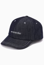 【アンドワンダー/and wander】の【UNISEX】128 dry denim cap ネイビー|ID:prp329100003914207