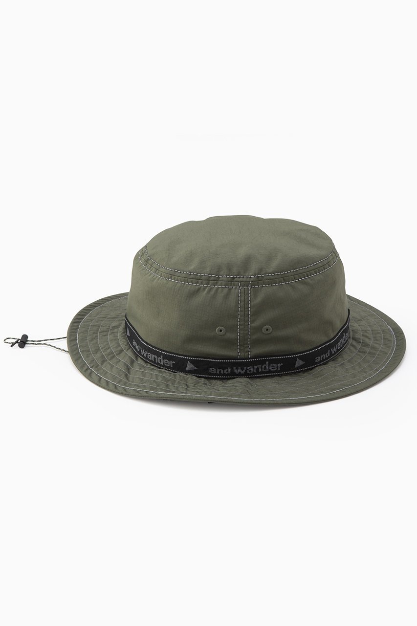 【アンドワンダー/and wander】の【UNISEX】122 JQ tape hat 人気、トレンドファッション・服の通販 founy(ファニー) 　ファッション　Fashion　レディースファッション　Fashion for Women　キャップ&ハット　Hats & Caps　ユニセックス　Unisex, Genderless　アウトドア　Outdoor Clothing　ドローストリング　Drawstring, Pull Cord　フィット　Fit, Slim Fit　帽子　Hat, Headwear　other-3|ID: prp329100003914208 ipo3291000000032851168