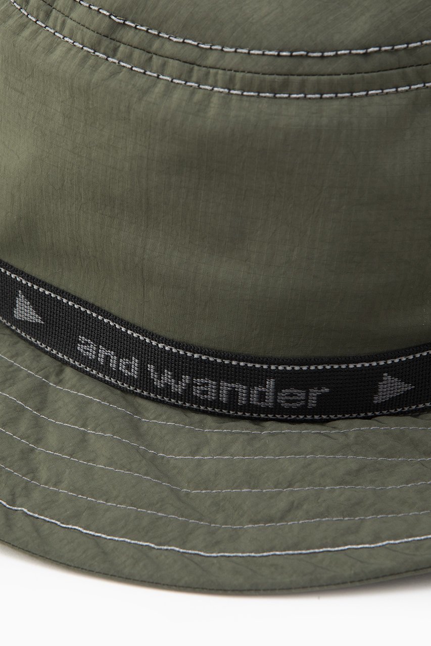 【アンドワンダー/and wander】の【UNISEX】122 JQ tape hat 人気、トレンドファッション・服の通販 founy(ファニー) 　ファッション　Fashion　レディースファッション　Fashion for Women　キャップ&ハット　Hats & Caps　ユニセックス　Unisex, Genderless　アウトドア　Outdoor Clothing　ドローストリング　Drawstring, Pull Cord　フィット　Fit, Slim Fit　帽子　Hat, Headwear　other-6|ID: prp329100003914208 ipo3291000000032851186