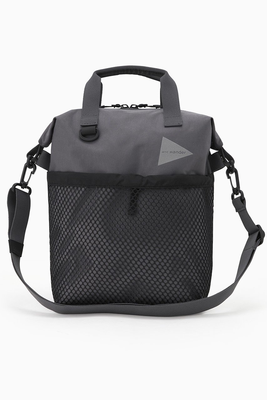 【アンドワンダー/and wander】の【UNISEX】113 PE/CO 2way bag インテリア・キッズ・メンズ・レディースファッション・服の通販 founy(ファニー) 　ファッション　Fashion　レディースファッション　Fashion for Women　バッグ　Bags　ユニセックス　Unisex, Genderless　コーティング　Coating, Coated Finish　ショルダー　Shoulder, Shoulder Strap　ポシェット　Pochette, Mini Bag　ロング　Long, Long-Length　グレー|ID: prp329100003914210 ipo3291000000032795383