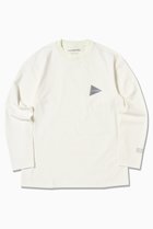 【アンドワンダー/and wander / MEN】の【MEN】34 rash guard 人気、トレンドファッション・服の通販 founy(ファニー) ファッション Fashion メンズファッション Fashion for Men トップス・カットソー Cut & Sew Tops メンズシャツ Shirts シンプル Simple, Minimal スリーブ Sleeve, Long Sleeve / Short Sleeve トライアングル Triangle, Triangular Shape ロング Long, Long-Length thumbnail ホワイト|ID: prp329100003914213 ipo3291000000032942250
