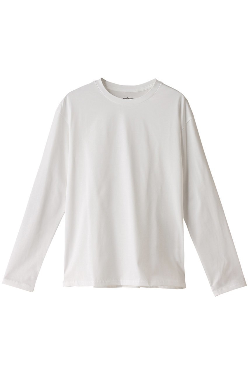 【マルティニーク/martinique】のessential long Tシャツ インテリア・キッズ・メンズ・レディースファッション・服の通販 founy(ファニー) 　ファッション　Fashion　レディースファッション　Fashion for Women　トップス・カットソー　Cut & Sew Tops　シャツ・ブラウス・オフィスカジュアル　Elegant Blouses & Button-Ups　ロングTシャツ・Tシャツ　Longline T-Shirts & Tees　カットソー・ベーシックTシャツ　Cut-and-Sewn Tops / Stretch Tees & Basics　スリーブ　Sleeve, Long Sleeve / Short Sleeve　ロング　Long, Long-Length　ホワイト|ID: prp329100003914232 ipo3291000000032889810