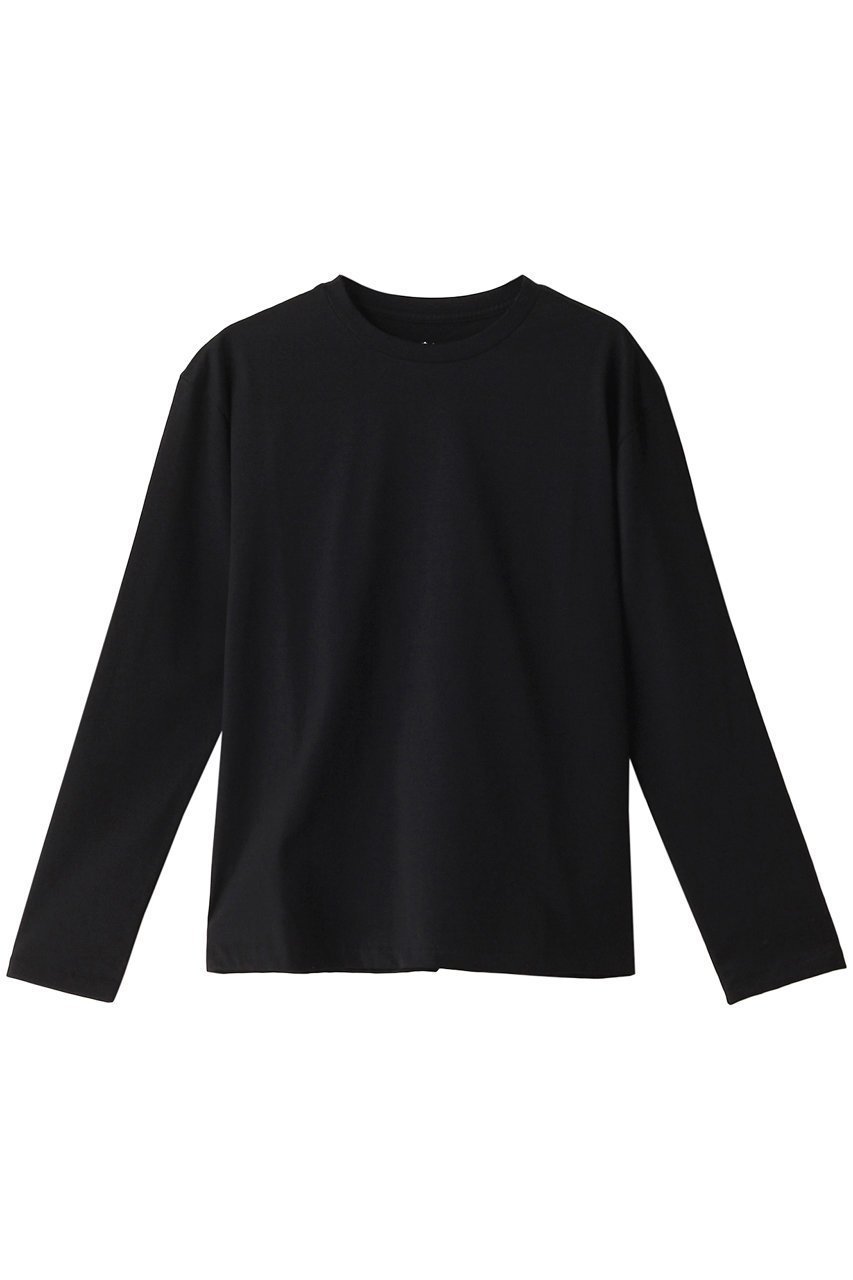 【マルティニーク/martinique】のessential long Tシャツ インテリア・キッズ・メンズ・レディースファッション・服の通販 founy(ファニー) 　ファッション　Fashion　レディースファッション　Fashion for Women　トップス・カットソー　Cut & Sew Tops　シャツ・ブラウス・オフィスカジュアル　Elegant Blouses & Button-Ups　ロングTシャツ・Tシャツ　Longline T-Shirts & Tees　カットソー・ベーシックTシャツ　Cut-and-Sewn Tops / Stretch Tees & Basics　スリーブ　Sleeve, Long Sleeve / Short Sleeve　ロング　Long, Long-Length　ブラック|ID: prp329100003914232 ipo3291000000032889812