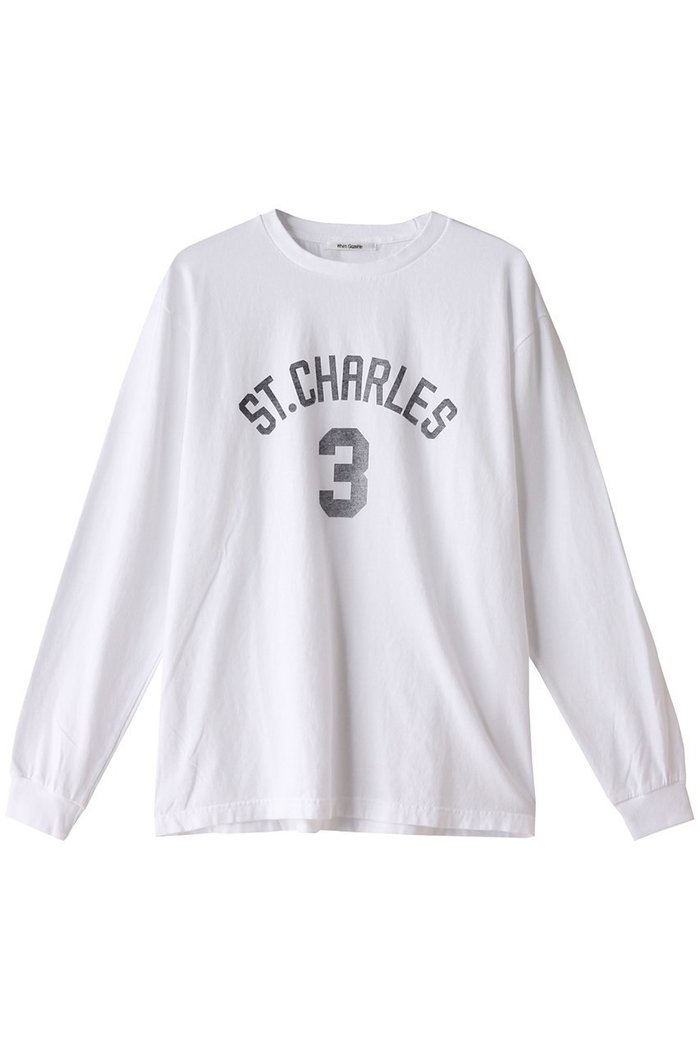 【ウィムガゼット/Whim Gazette】のナンバーロンTEE インテリア・キッズ・メンズ・レディースファッション・服の通販 founy(ファニー) https://founy.com/ ファッション Fashion レディースファッション Fashion for Women トップス・カットソー Cut & Sew Tops シャツ・ブラウス・オフィスカジュアル Elegant Blouses & Button-Ups ロングTシャツ・Tシャツ Longline T-Shirts & Tees カットソー・ベーシックTシャツ Cut-and-Sewn Tops / Stretch Tees & Basics スリーブ Sleeve, Long Sleeve / Short Sleeve プリント Print, Printed Pattern ラバー Rubber, Rubber Sole ロング Long, Long-Length |ID: prp329100003914250 ipo3291000000032838083