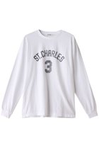 【ウィムガゼット/Whim Gazette】のナンバーロンTEE ホワイト|ID: prp329100003914250 ipo3291000000035672669