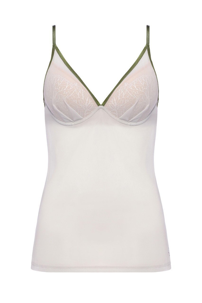 【エス バイ スロギー/S by sloggi】のエス バイ スロギー センシュアル カップ付きキャミソール 人気、トレンドファッション・服の通販 founy(ファニー) 　ファッション　Fashion　レディースファッション　Fashion for Women　下着・ランジェリー　Lingerie & Intimates　その他ランジェリー・インナーアイテム　Other Lingerie / Intimates　インナー　Innerwear　キャミソール　Camisole, Spaghetti Strap Top　シルバー　Silver, Metallic Silver　ポケット　Pocket, Pocket Detail　メッシュ　Mesh, Net Fabric　ラップ　Wrap, Wrap Design　ランジェリー　Lingerie, Intimate Wear　レース　Lace, Lace Fabric　 other-1|ID: prp329100003916361 ipo3291000000035757361