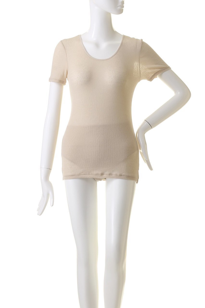 【ランジェリーク/LANGELIQUE】のネイチャ(I) 半袖インナー 人気、トレンドファッション・服の通販 founy(ファニー) 　ファッション　Fashion　レディースファッション　Fashion for Women　下着・ランジェリー　Lingerie & Intimates　その他ランジェリー・インナーアイテム　Other Lingerie / Intimates　インナー　Innerwear　シンプル　Simple, Minimal　ランジェリー　Lingerie, Intimate Wear　リネン　Linen, Linen Fabric　半袖　Short Sleeve, Half Sleeve　other-2|ID: prp329100003917264 ipo3291000000035925905