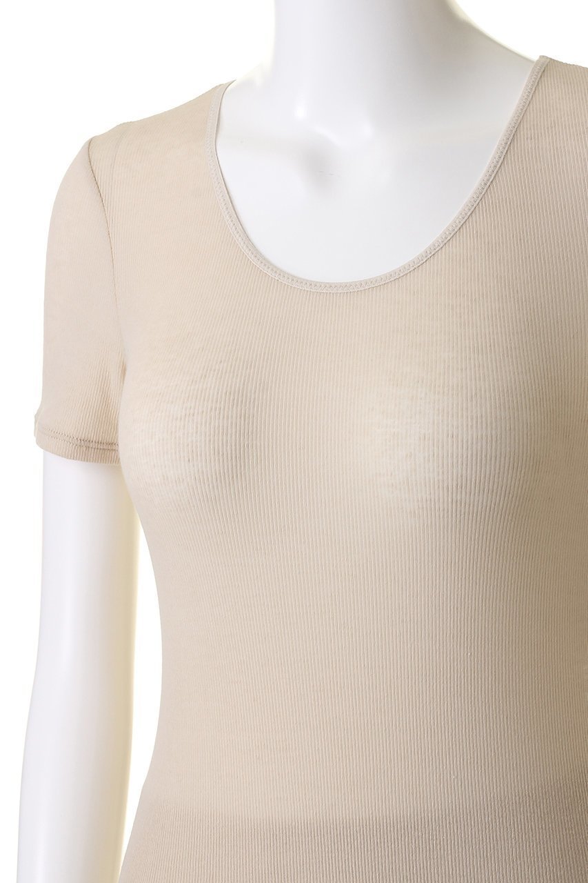 【ランジェリーク/LANGELIQUE】のネイチャ(I) 半袖インナー 人気、トレンドファッション・服の通販 founy(ファニー) 　ファッション　Fashion　レディースファッション　Fashion for Women　下着・ランジェリー　Lingerie & Intimates　その他ランジェリー・インナーアイテム　Other Lingerie / Intimates　インナー　Innerwear　シンプル　Simple, Minimal　ランジェリー　Lingerie, Intimate Wear　リネン　Linen, Linen Fabric　半袖　Short Sleeve, Half Sleeve　other-5|ID: prp329100003917264 ipo3291000000035925908