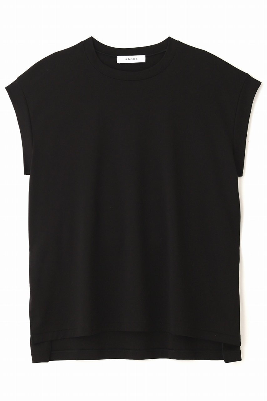 【アドーア/ADORE】のクリアハイゲージスリットカットソー 人気、トレンドファッション・服の通販 founy(ファニー) ファッション Fashion レディースファッション Fashion for Women トップス・カットソー Cut & Sew Tops シャツ・ブラウス・オフィスカジュアル Elegant Blouses & Button-Ups ロングTシャツ・Tシャツ Longline T-Shirts & Tees カットソー・ベーシックTシャツ Cut-and-Sewn Tops / Stretch Tees & Basics なめらか Smooth, Silky Texture ショート Short, Short Length スリット Slit, Slit Detail スリーブ Sleeve, Long Sleeve / Short Sleeve リラックス Relax, Relaxed Fit 人気 Popular, Best Seller other-1|ID: prp329100003917266 ipo3291000000034336045