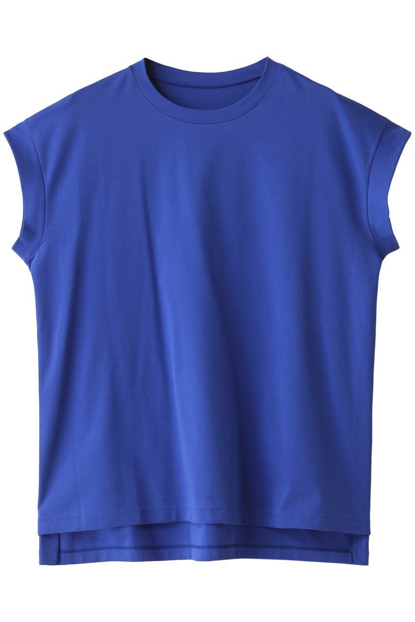 【アドーア/ADORE】のクリアハイゲージスリットカットソー インテリア・キッズ・メンズ・レディースファッション・服の通販 founy(ファニー) ファッション Fashion レディースファッション Fashion for Women トップス・カットソー Cut & Sew Tops シャツ・ブラウス・オフィスカジュアル Elegant Blouses & Button-Ups ロングTシャツ・Tシャツ Longline T-Shirts & Tees カットソー・ベーシックTシャツ Cut-and-Sewn Tops / Stretch Tees & Basics なめらか Smooth, Silky Texture ショート Short, Short Length スリット Slit, Slit Detail スリーブ Sleeve, Long Sleeve / Short Sleeve リラックス Relax, Relaxed Fit 人気 Popular, Best Seller ブルー|ID: prp329100003917266 ipo3291000000034336051