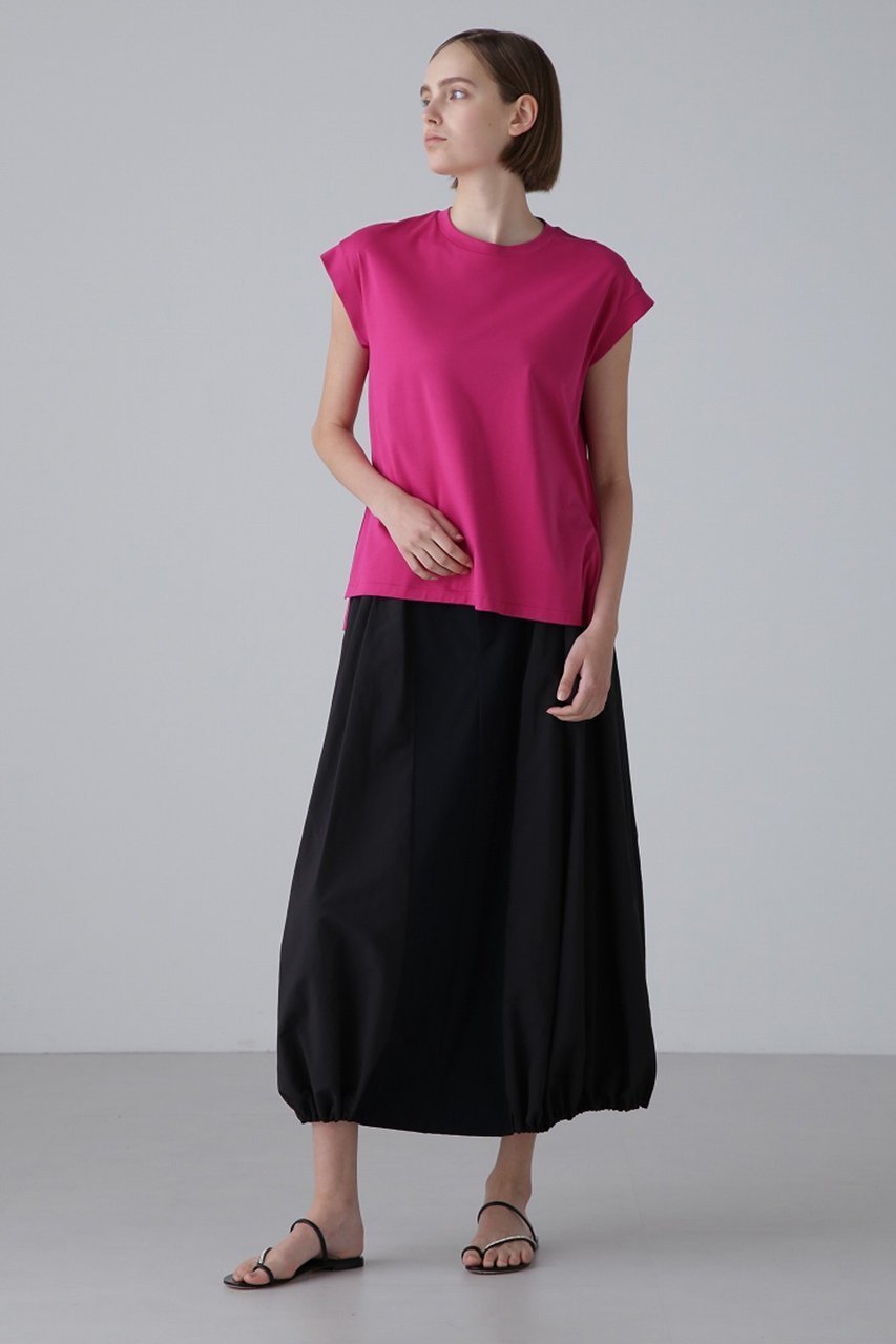 【アドーア/ADORE】のクリアハイゲージスリットカットソー 人気、トレンドファッション・服の通販 founy(ファニー) ファッション Fashion レディースファッション Fashion for Women トップス・カットソー Cut & Sew Tops シャツ・ブラウス・オフィスカジュアル Elegant Blouses & Button-Ups ロングTシャツ・Tシャツ Longline T-Shirts & Tees カットソー・ベーシックTシャツ Cut-and-Sewn Tops / Stretch Tees & Basics なめらか Smooth, Silky Texture ショート Short, Short Length スリット Slit, Slit Detail スリーブ Sleeve, Long Sleeve / Short Sleeve リラックス Relax, Relaxed Fit 人気 Popular, Best Seller other-2|ID: prp329100003917266 ipo3291000000034336054