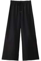 【プルミエ アロンディスモン/1er Arrondissement】のウォッシュリネンイージーパンツ 人気、トレンドファッション・服の通販 founy(ファニー) ファッション Fashion レディースファッション Fashion for Women パンツ Pants & Trousers シンプル Simple, Minimal ドローストリング Drawstring, Pull Cord リラックス Relax, Relaxed Fit ワイド Wide, Wide Fit エレガント 上品 Elegant 定番 Standard, Basic Item thumbnail ブラック|ID: prp329100003917308 ipo3291000000032905119