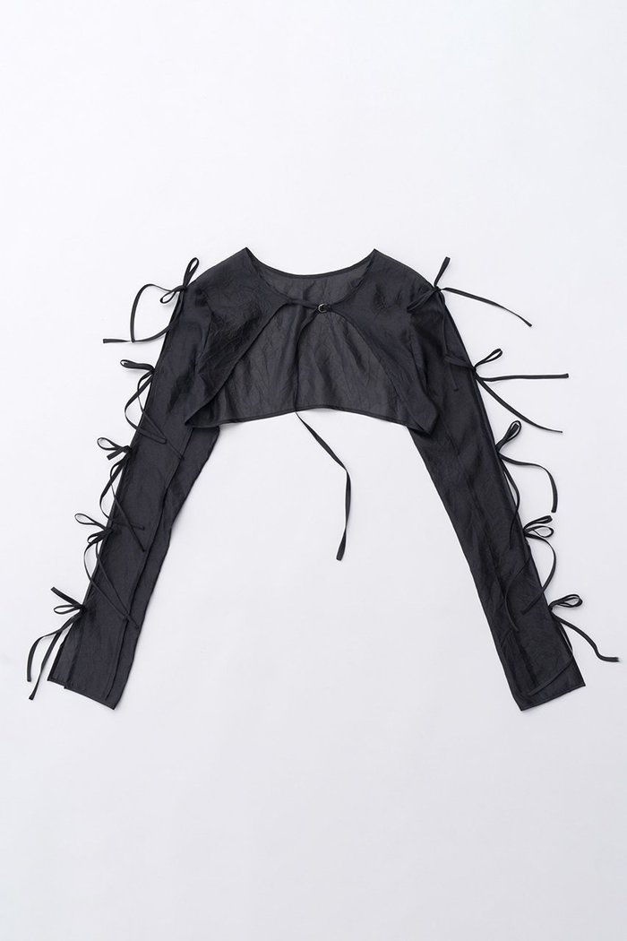 【メゾンスペシャル/MAISON SPECIAL】のRibbon Short Length Bolero/リボンショートボレロ インテリア・キッズ・メンズ・レディースファッション・服の通販 founy(ファニー) https://founy.com/ ファッション Fashion レディースファッション Fashion for Women アウター Coat / Outerwear Collection ボレロ・ショート丈ジャケット / ドレス羽織りに Boleros & Short Jackets トップス・カットソー Cut & Sew Tops シャツ・ブラウス・オフィスカジュアル Elegant Blouses & Button-Ups おすすめ Recommended / Our Picks エアリー Airy Texture キャミ Camisole, Cami Top ショート Short, Short Length スリーブ Sleeve, Long Sleeve / Short Sleeve タンク Tank Top, Sleeveless Top ボレロ Bolero, Short Cardigan リボン Ribbon, Bow 夏 Summer 長袖 Long Sleeve, Full Sleeve |ID: prp329100003917311 ipo3291000000032910372