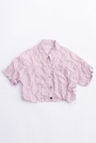 【メゾンスペシャル/MAISON SPECIAL】のWashed Pleated Short Length Shirt/ワッシャープリーツショートシャツ PNK(ピンク)|ID:prp329100003917312
