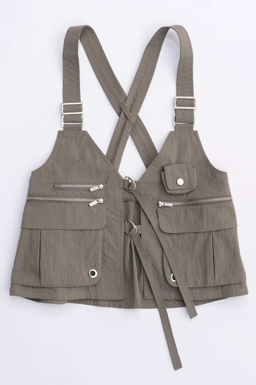 【メゾンスペシャル/MAISON SPECIAL】のTactical Vest/タクティカルベスト インテリア・キッズ・メンズ・レディースファッション・服の通販 founy(ファニー) 　ファッション　Fashion　レディースファッション　Fashion for Women　アウター　Coat / Outerwear Collection　トップス・カットソー　Cut & Sew Tops　キャミソール&ノースリーブ　Camisoles & Sleeveless Tops　シャツ・ブラウス・オフィスカジュアル　Elegant Blouses & Button-Ups　ベスト&ジレ / 重ね着スタイル　Vests & Gilets　セットアップ　Set-Up, Coordinated Outfit　ノースリーブ　Sleeveless, No-Sleeve　ポケット　Pocket, Pocket Detail　ワーク　Workwear, Utility Style　KHK(カーキ)|ID: prp329100003917317 ipo3291000000032909264
