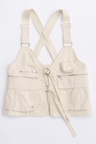 【メゾンスペシャル/MAISON SPECIAL】のTactical Vest/タクティカルベスト O.WHT(オフホワイト)|ID: prp329100003917317 ipo3291000000032909267