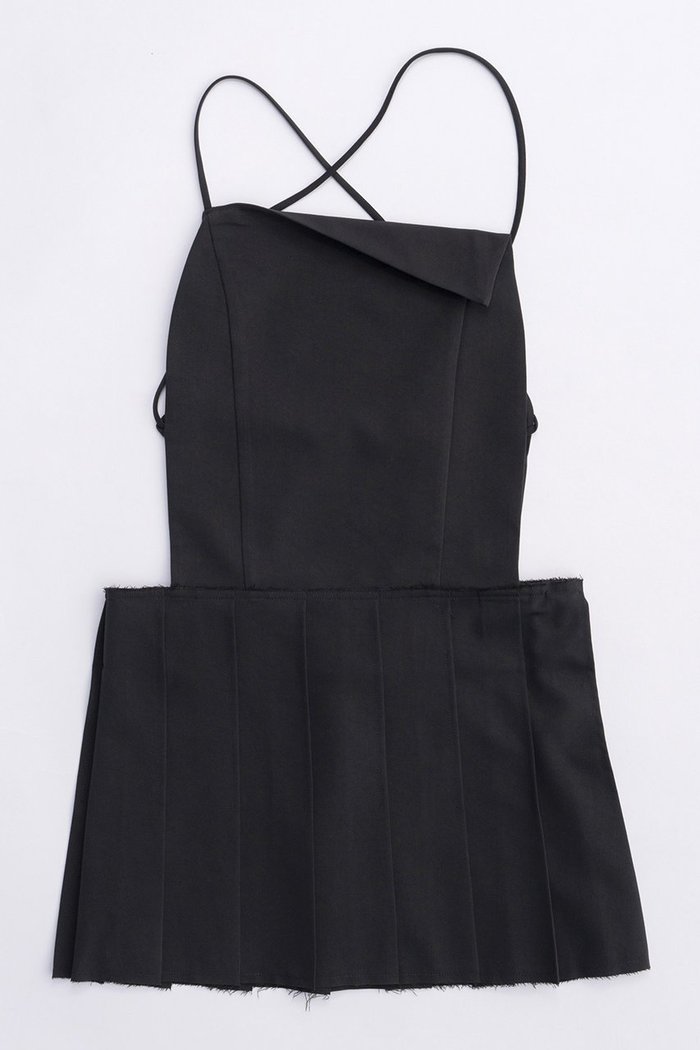 【メゾンスペシャル/MAISON SPECIAL】のBack Open Pleats Tunic/バックオープンプリーツチュニック インテリア・キッズ・メンズ・レディースファッション・服の通販 founy(ファニー) https://founy.com/ ファッション Fashion レディースファッション Fashion for Women ワンピース Dresses チュニック Tunic Tops & Dresses インナー Innerwear チュニック Tunic, Long Top フレア Flare, Flared エレガント 上品 Elegant |ID: prp329100003917318 ipo3291000000032914235