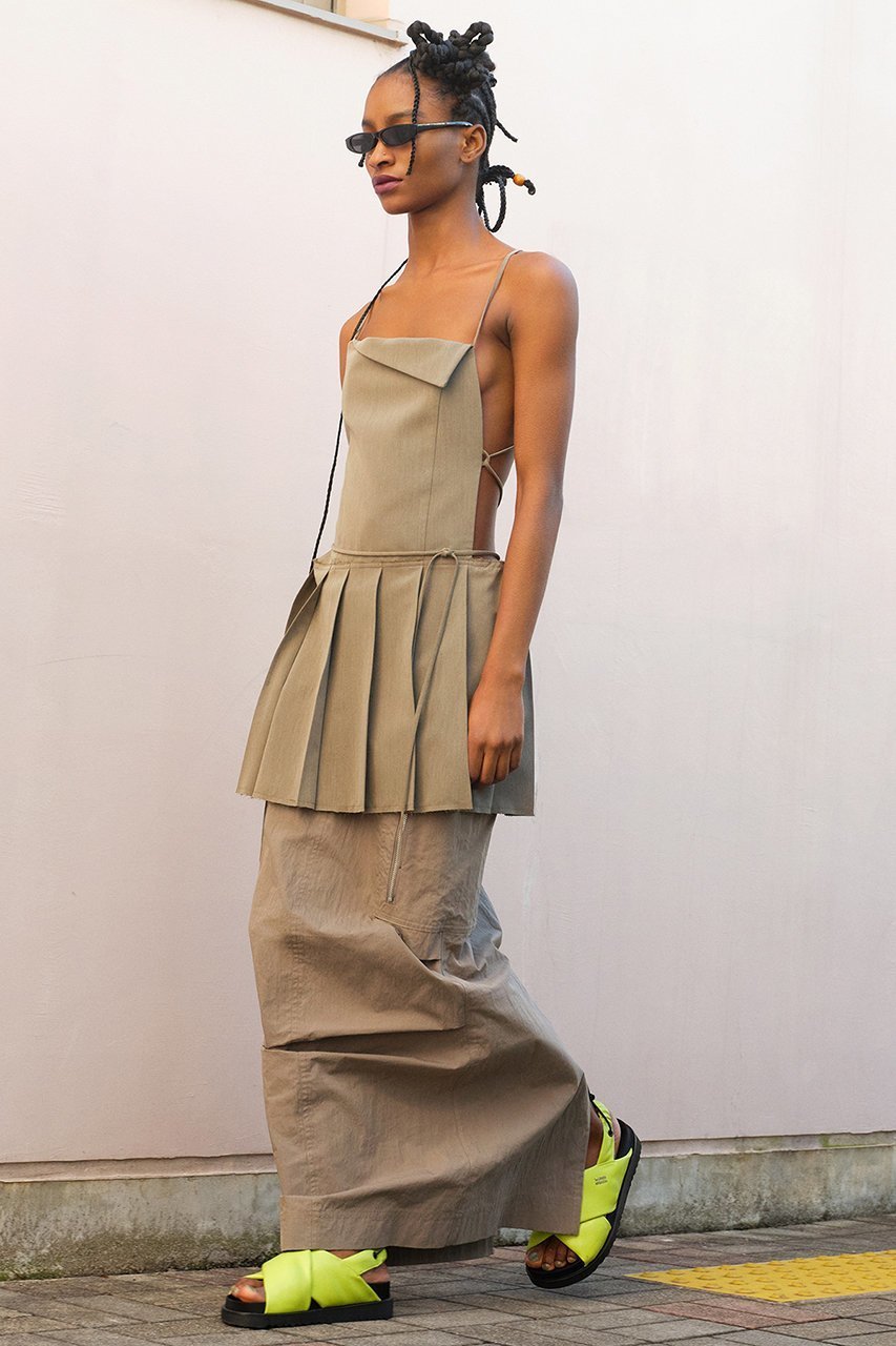 【メゾンスペシャル/MAISON SPECIAL】のBack Open Pleats Tunic/バックオープンプリーツチュニック 人気、トレンドファッション・服の通販 founy(ファニー) 　ファッション　Fashion　レディースファッション　Fashion for Women　ワンピース　Dresses　チュニック　Tunic Tops & Dresses　インナー　Innerwear　チュニック　Tunic, Long Top　フレア　Flare, Flared　エレガント 上品　Elegant　other-3|ID: prp329100003917318 ipo3291000000032914284