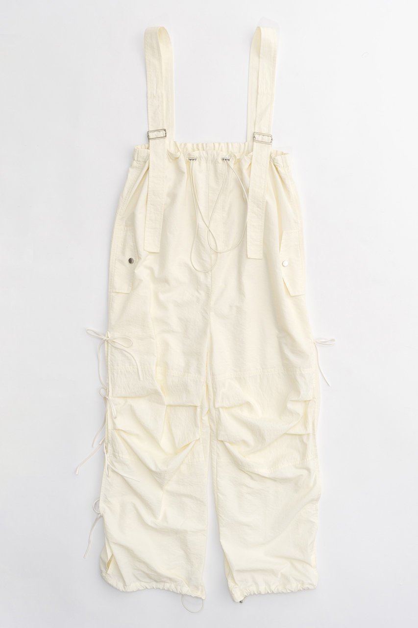 【メゾンスペシャル/MAISON SPECIAL】のSide Ribbon Voluminous Rompers/サイドリボンボリュームロンパース インテリア・キッズ・メンズ・レディースファッション・服の通販 founy(ファニー) ファッション Fashion レディースファッション Fashion for Women パンツ Pants & Trousers キャミソール Camisole, Spaghetti Strap Top スピンドル Spindle, Drawcord トレンド Trend, Trending Now ドローストリング Drawstring, Pull Cord フェミニン Feminine, Girly リボン Ribbon, Bow ワイド Wide, Wide Fit WHT(ホワイト)|ID: prp329100003917319 ipo3291000000035945677