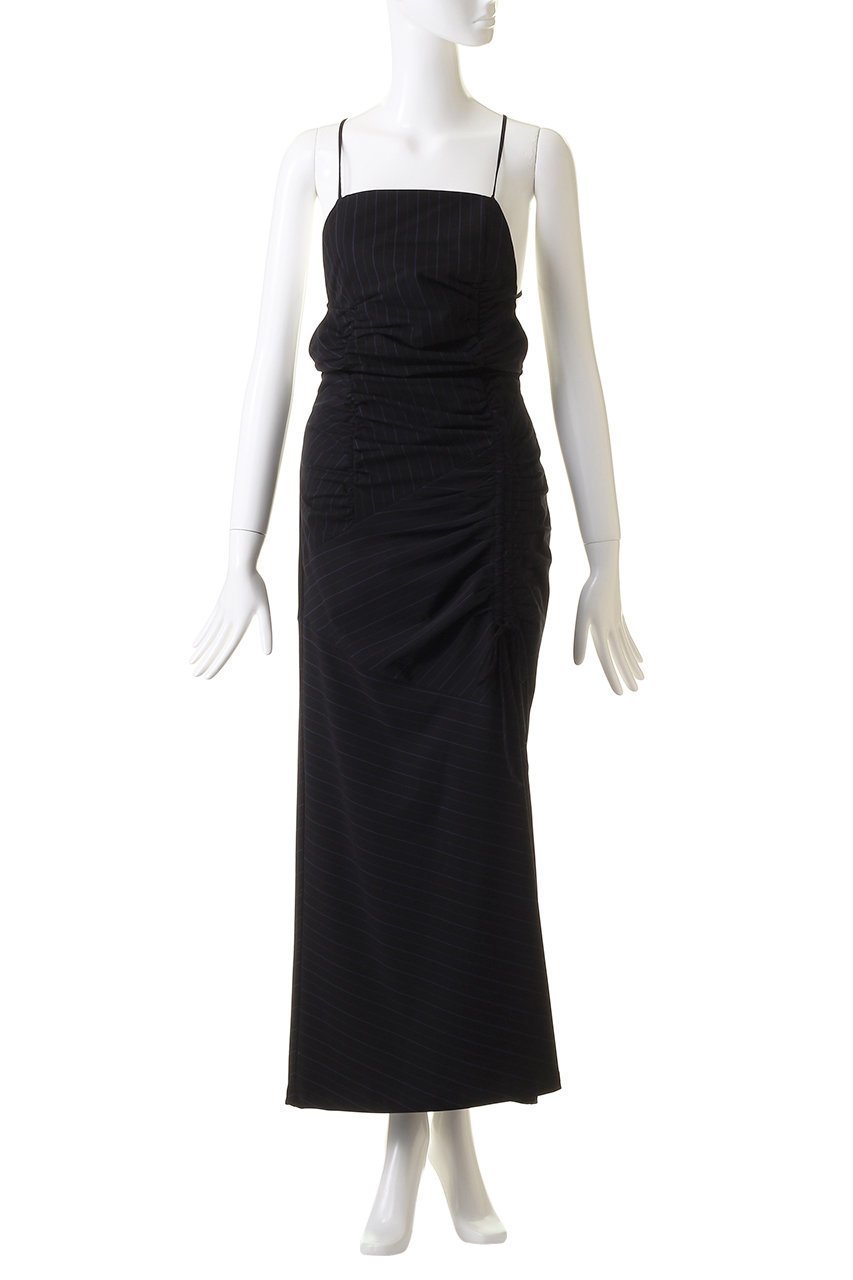 【メゾンスペシャル/MAISON SPECIAL】のStripe Maxidresses/ストライプマキシワンピース 大人の最旬トレンドファッション＆コーディネート founy(ファウニー) 　ファッション　Fashion　レディースファッション　Fashion for Women　ワンピース　Dresses　フォーマル・パーティードレス・結婚式用ドレス　Elegant & Casual Dresses　チュニック　Tunic Tops & Dresses　マキシ丈ワンピース・ロングドレス　Maxi Dresses / Long One-Pieces　シャーリング　Shirring, Ruched　ストライプ　Stripe, Striped Pattern　ストレッチ　Stretch, Stretchy Fabric　チェック　Check, Plaid, Tartan　チュニック　Tunic, Long Top　ランダム　Random, Irregular　ロング　Long, Long-Length　other-2|ID: prp329100003917322 ipo3291000000036675396