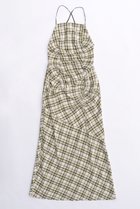 【メゾンスペシャル/MAISON SPECIAL】のChecked Maxidresses/チェックマキシワンピース WHT(ホワイト)|ID: prp329100003917326 ipo3291000000032898256