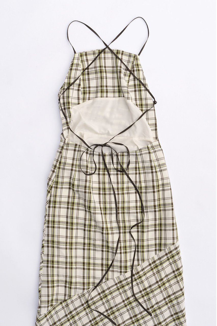 【メゾンスペシャル/MAISON SPECIAL】のChecked Maxidresses/チェックマキシワンピース 人気、トレンドファッション・服の通販 founy(ファニー) 　ファッション　Fashion　レディースファッション　Fashion for Women　ワンピース　Dresses　フォーマル・パーティードレス・結婚式用ドレス　Elegant & Casual Dresses　チュニック　Tunic Tops & Dresses　マキシ丈ワンピース・ロングドレス　Maxi Dresses / Long One-Pieces　シャーリング　Shirring, Ruched　ストライプ　Stripe, Striped Pattern　タンブラー　Tumbler, Travel Mug　チェック　Check, Plaid, Tartan　チュニック　Tunic, Long Top　ランダム　Random, Irregular　ロング　Long, Long-Length　other-5|ID: prp329100003917326 ipo3291000000032898272