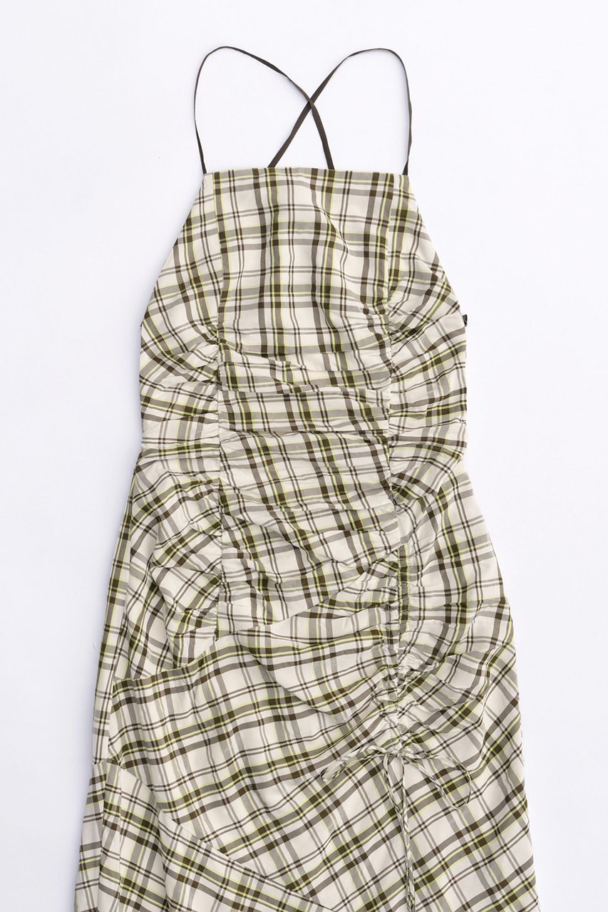 【メゾンスペシャル/MAISON SPECIAL】のChecked Maxidresses/チェックマキシワンピース 人気、トレンドファッション・服の通販 founy(ファニー) 　ファッション　Fashion　レディースファッション　Fashion for Women　ワンピース　Dresses　フォーマル・パーティードレス・結婚式用ドレス　Elegant & Casual Dresses　チュニック　Tunic Tops & Dresses　マキシ丈ワンピース・ロングドレス　Maxi Dresses / Long One-Pieces　シャーリング　Shirring, Ruched　ストライプ　Stripe, Striped Pattern　タンブラー　Tumbler, Travel Mug　チェック　Check, Plaid, Tartan　チュニック　Tunic, Long Top　ランダム　Random, Irregular　ロング　Long, Long-Length　other-2|ID: prp329100003917326 ipo3291000000036671564