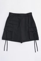 【メゾンスペシャル/MAISON SPECIAL】のSuching Culotte Skirt/スーチングキュロットスカート BLK(ブラック)|ID:prp329100003917331