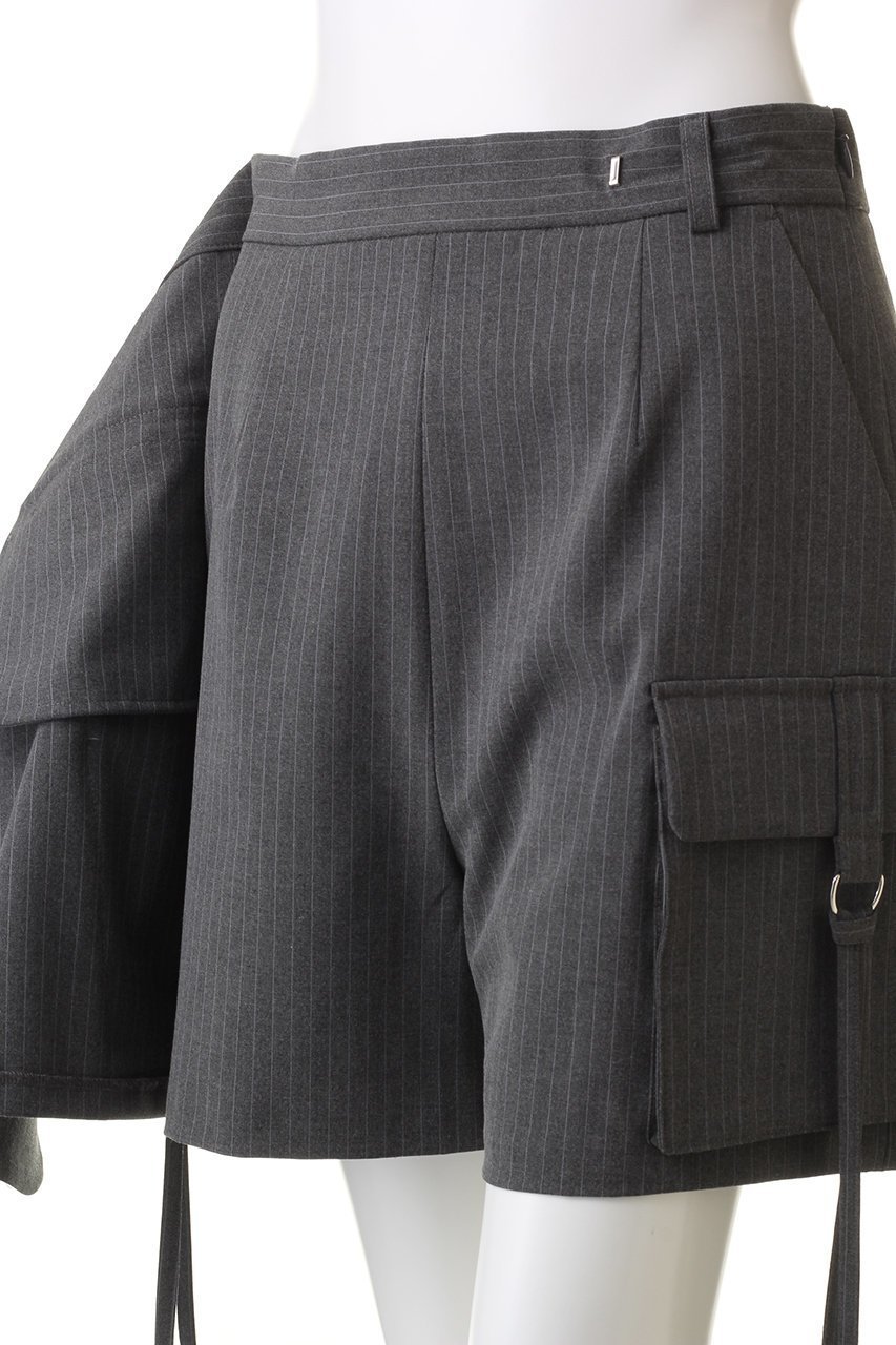 【メゾンスペシャル/MAISON SPECIAL】のSuching Culotte Skirt/スーチングキュロットスカート 人気、トレンドファッション・服の通販 founy(ファニー) 　ファッション　Fashion　レディースファッション　Fashion for Women　スカート　Skirts　キュロットスカート　Culottes & Wide-Leg Shorts　パンツ　Pants & Trousers　ショートパンツ・ハーフパンツ　High-Waisted & Relaxed Shorts　おすすめ　Recommended / Our Picks　ショート　Short, Short Length　スーツ　Suit, Formalwear　ミニスカート　Mini Skirt, Short Skirt　エレガント 上品　Elegant　other-6|ID: prp329100003917331 ipo3291000000035404792